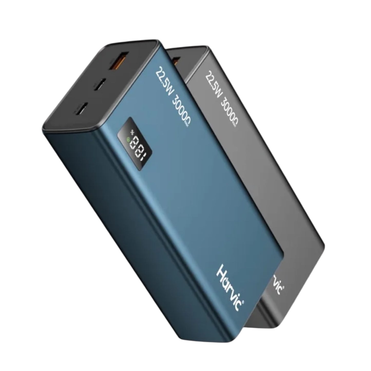 Power Bank Carga Rápida 30.000 mAh PB-609 Harvic