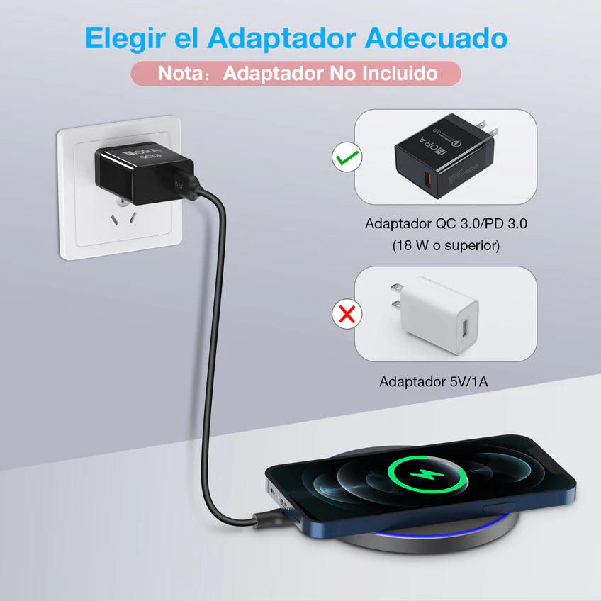 Cargador Inalambrico (15w) Gar151