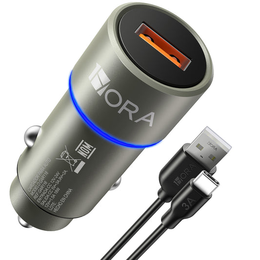 Cargador para Auto USB Gar116 (18w)