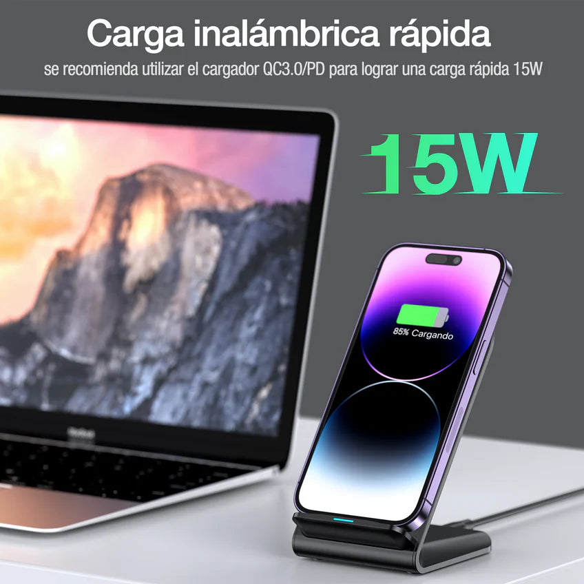 Cargador Inalambrico (15w) Gar157